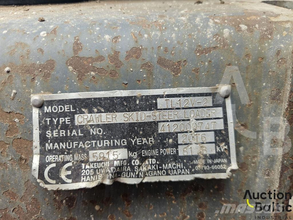 Takeuchi TL12V-2 Pásové nakladače
