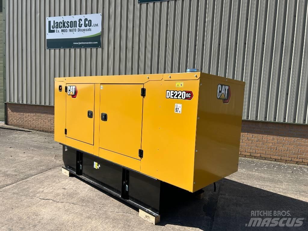 CAT DE 220 GC Naftové generátory