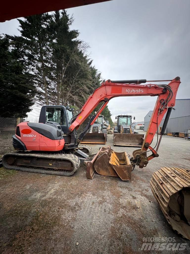Kubota KX 80-4 A2 Midi rýpadla 7t - 12t