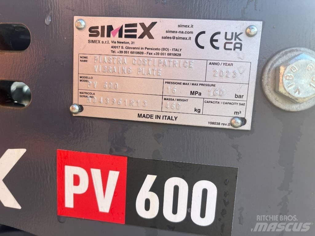 Simex PV600 Ostatní komponenty
