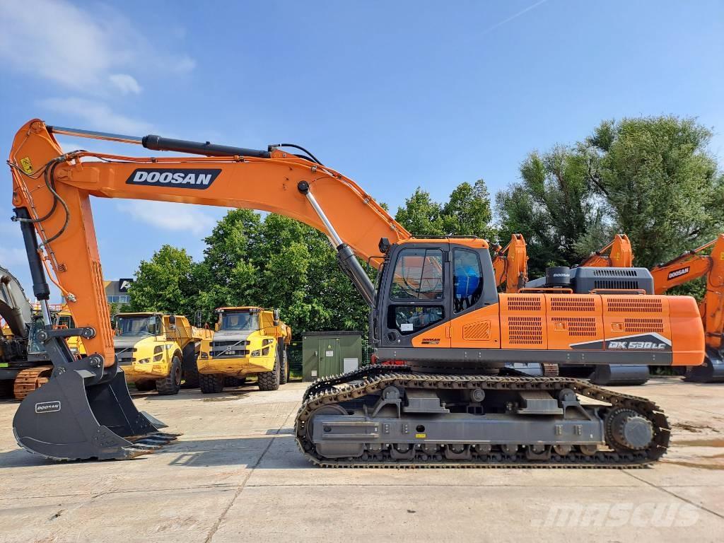 Doosan DX530LC-7M Pásová rýpadla