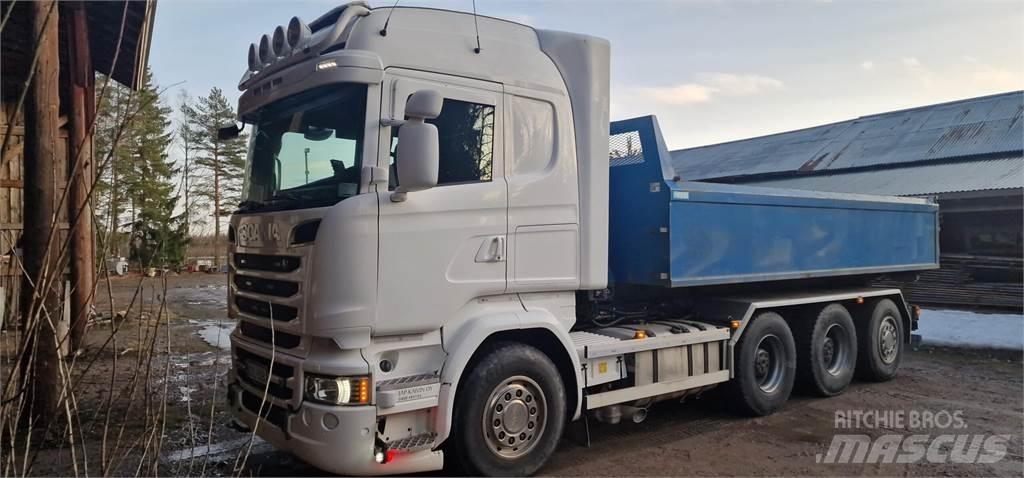 Scania R580 V8 Hákový nosič kontejnerů