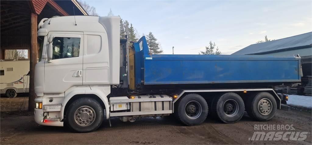 Scania R580 V8 Hákový nosič kontejnerů