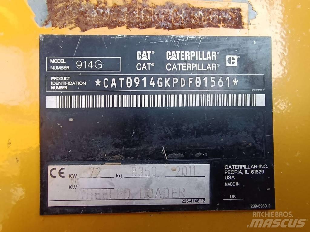 CAT 914 G2 Kolové nakladače