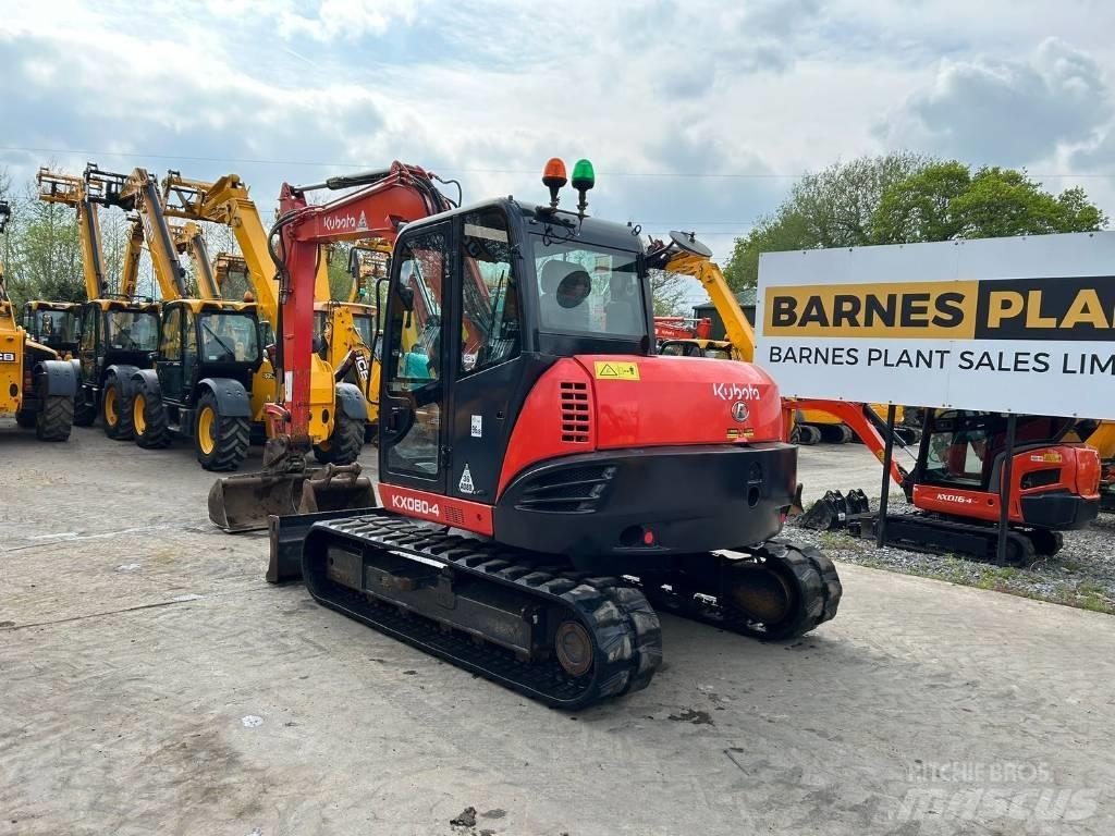 Kubota KX 80-4 Midi rýpadla 7t - 12t