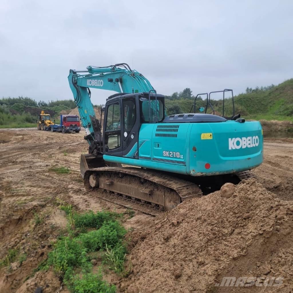 Kobelco SK 210 LC Pásová rýpadla
