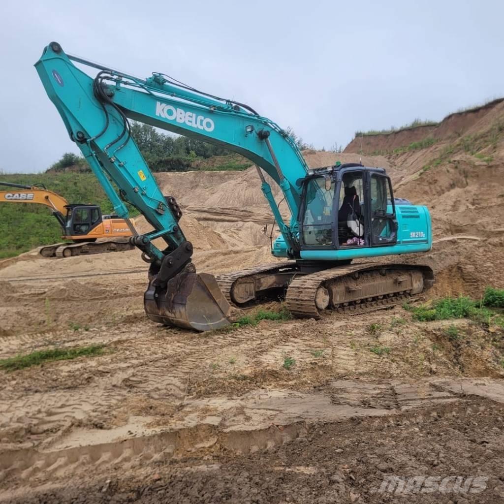 Kobelco SK 210 LC Pásová rýpadla