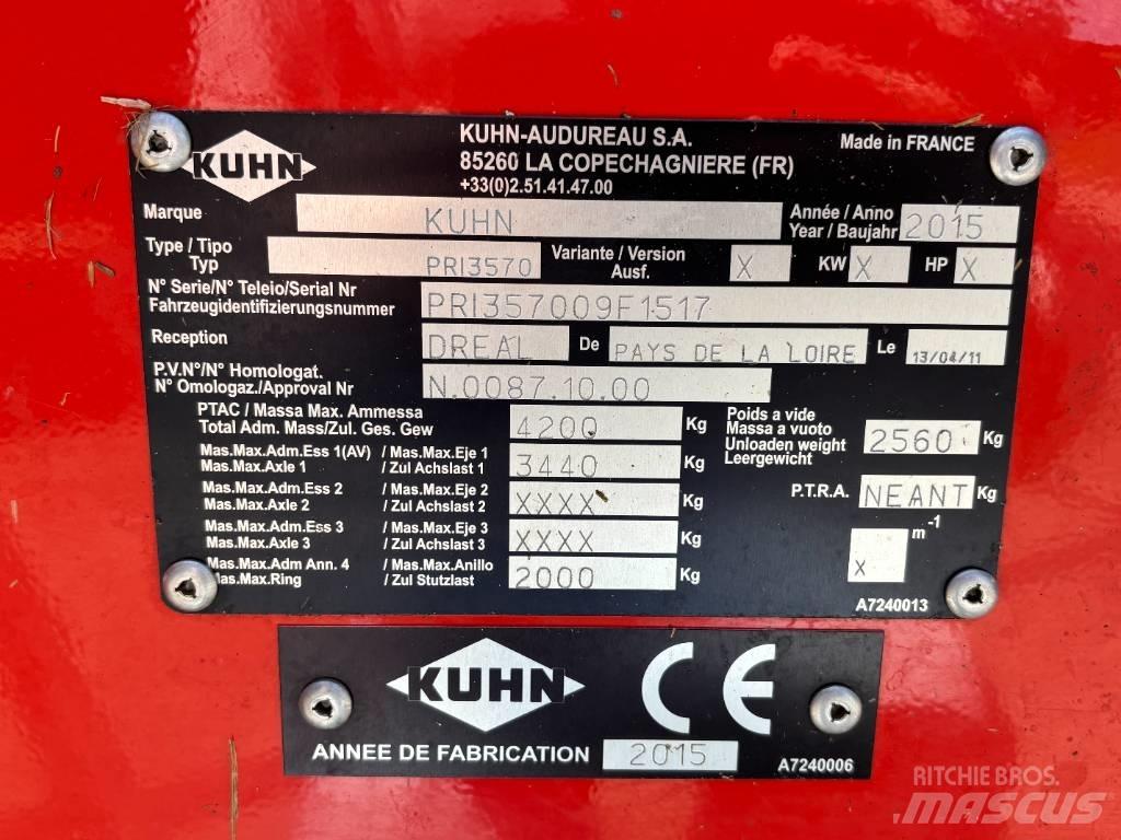 Kuhn Primor 3570 M Krmítka, krmné žlaby