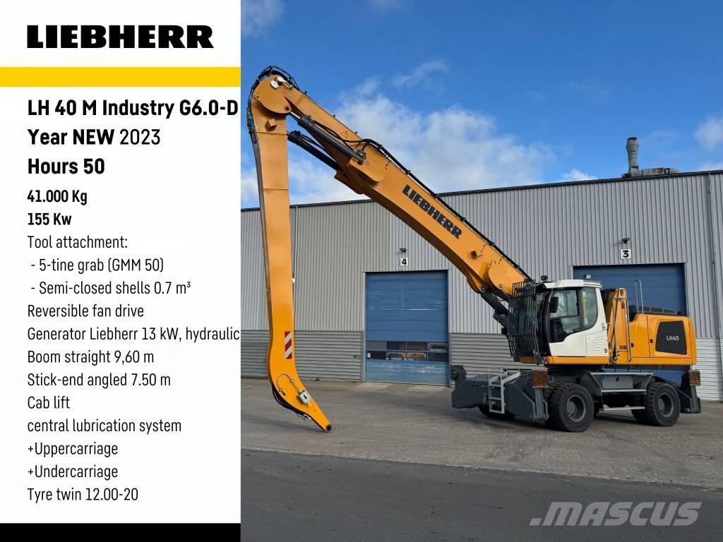 Liebherr LH40 Stroje pro manipulaci s odpadem