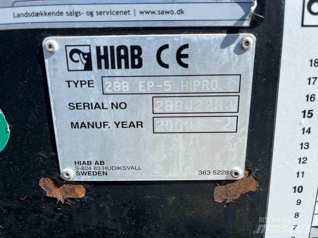 Hiab 288EP-5 HIPRO Nakládací jeřáby