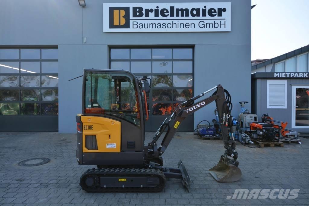 Volvo EC 18 E Mini rýpadla < 7t