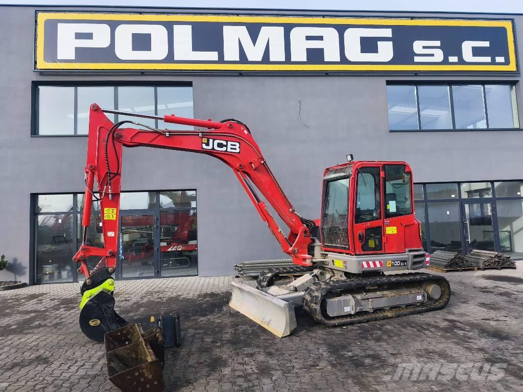 JCB 100 C Midi rýpadla 7t - 12t