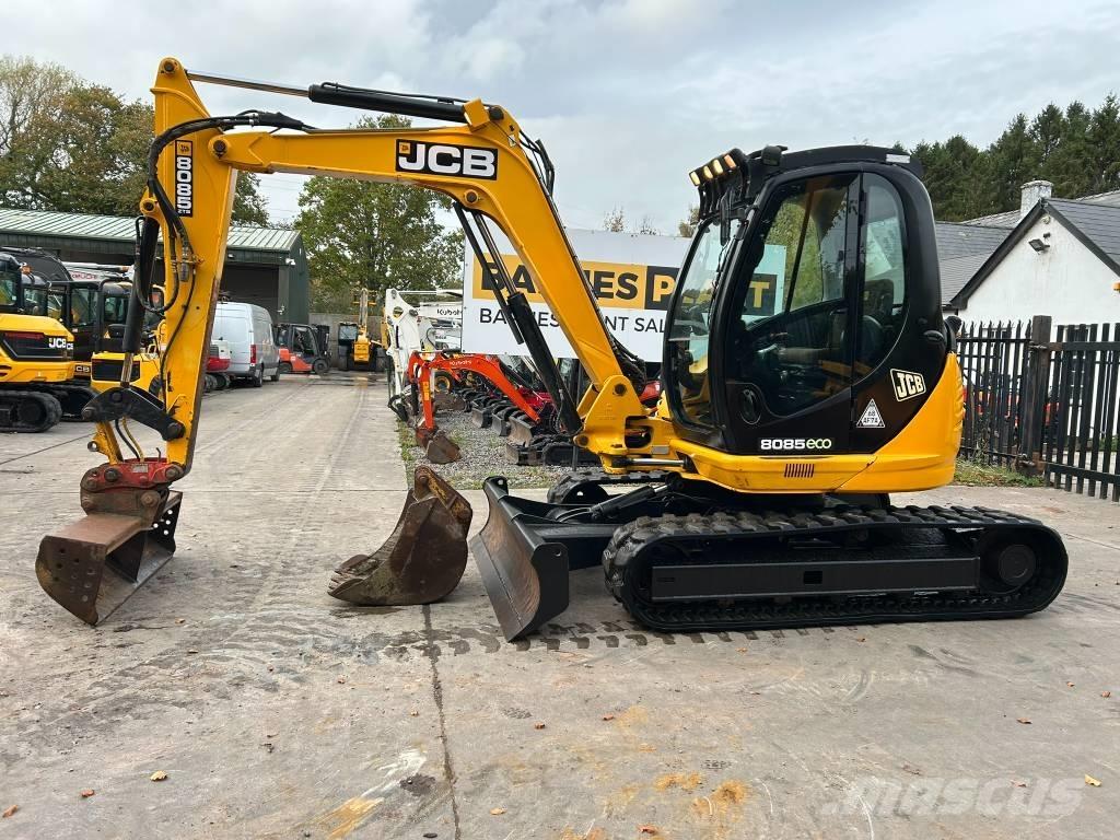 JCB 8085 ZTS Midi rýpadla 7t - 12t