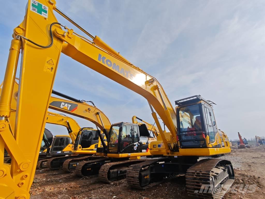 Komatsu PC 200 Pásová rýpadla