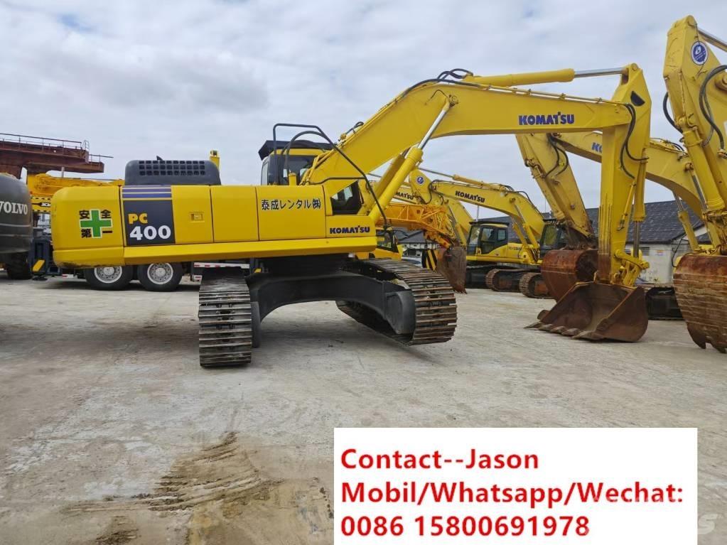 Komatsu PC 400-7 Pásová rýpadla