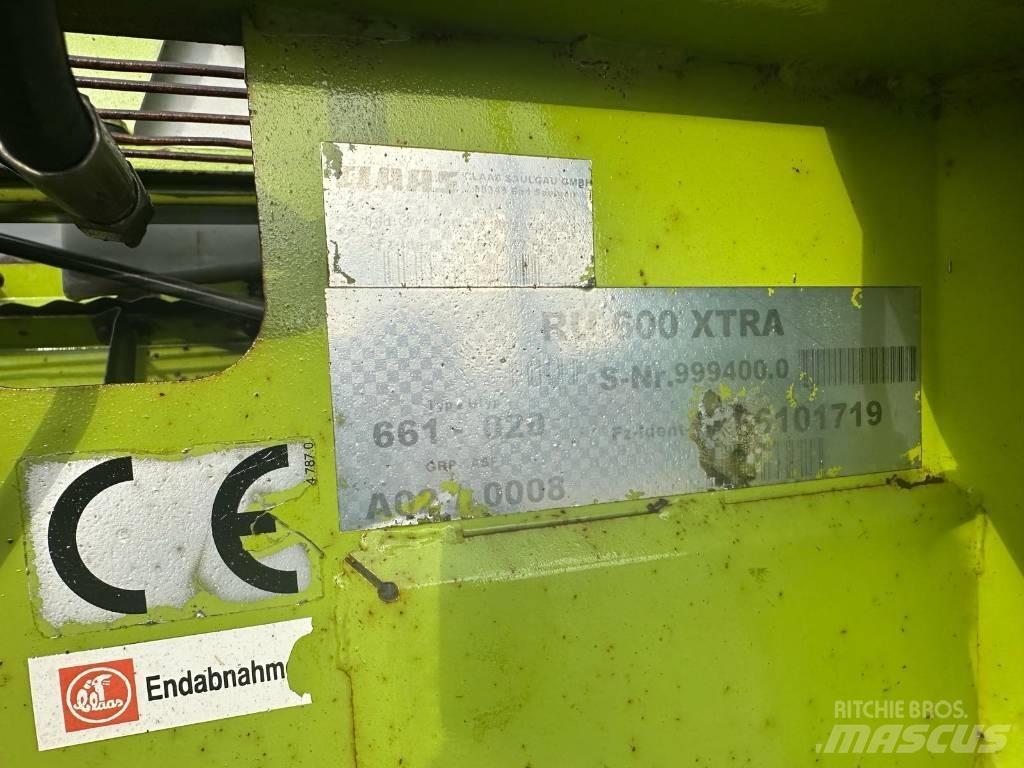 CLAAS RU 600 Xtra Kombajnové hlavice