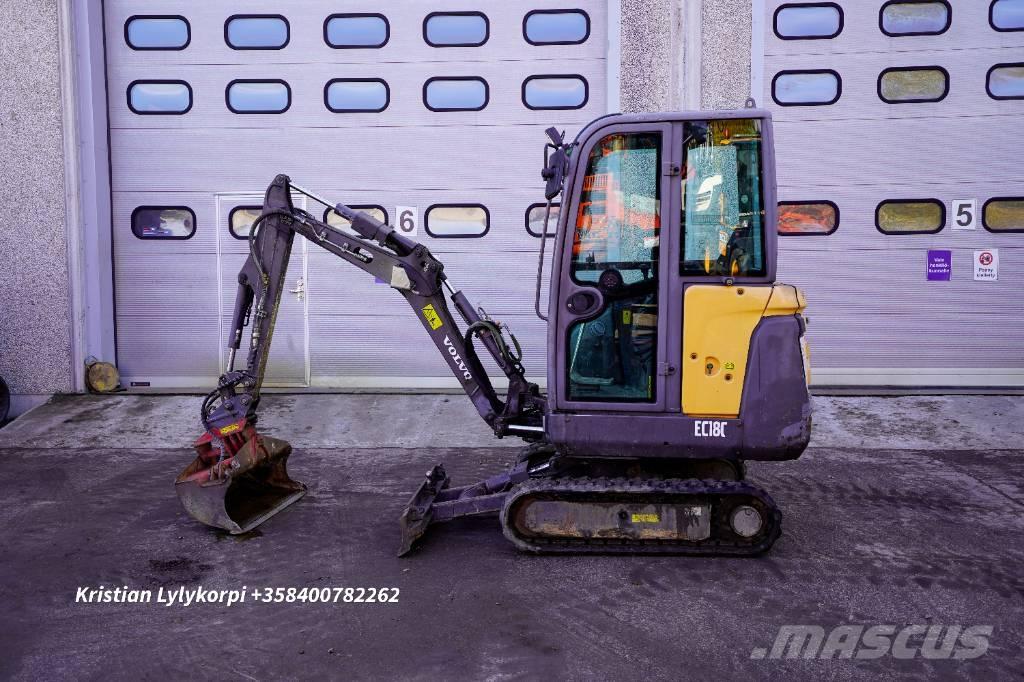 Volvo EC18C Mini rýpadla < 7t