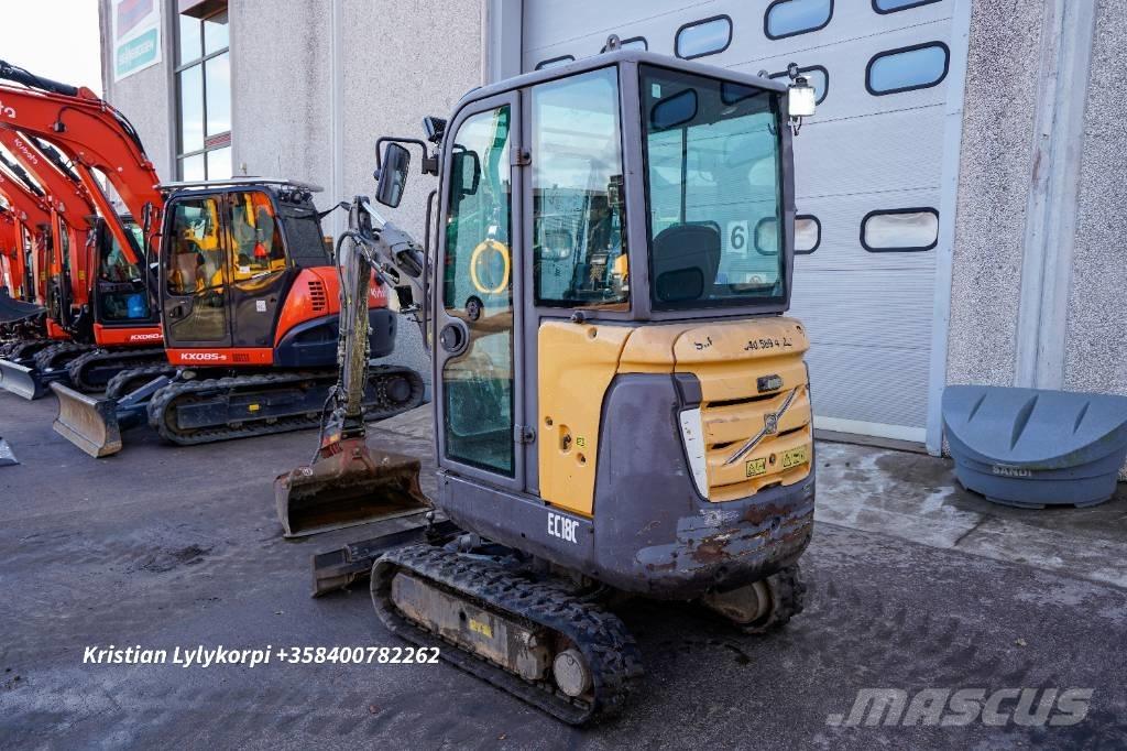 Volvo EC18C Mini rýpadla < 7t