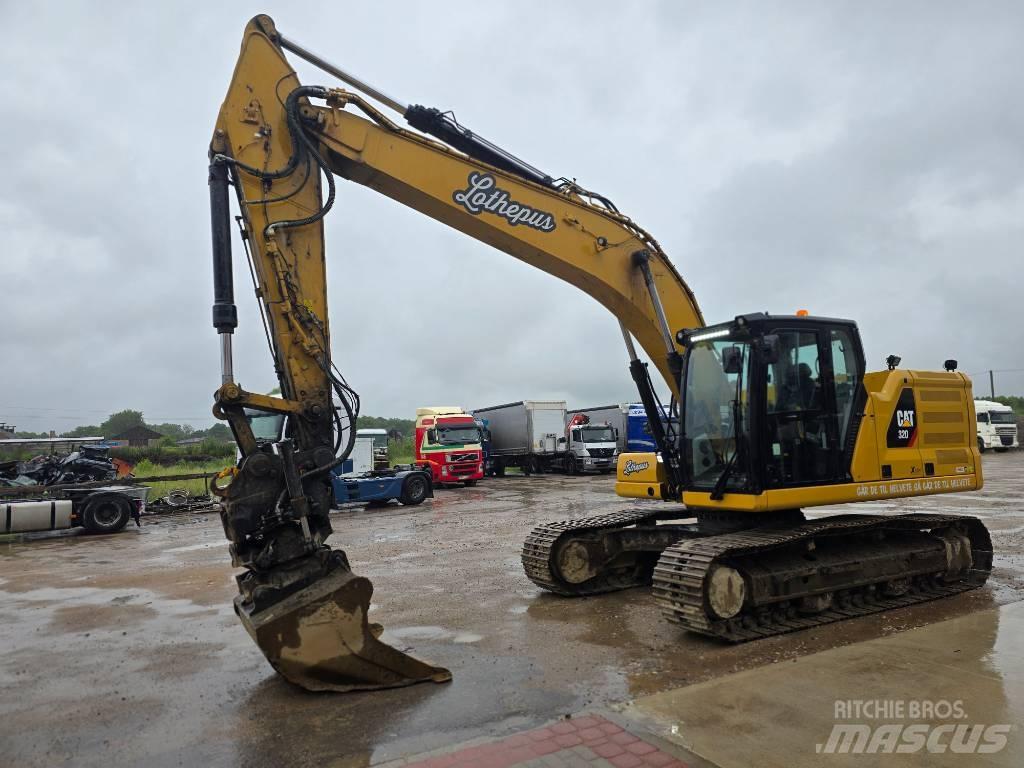 CAT 320 Pásová rýpadla