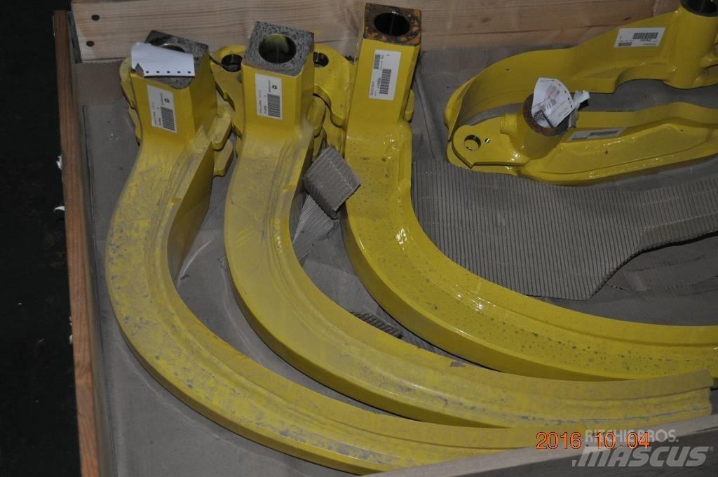 John Deere H290 Podvozky a zavěšení kol