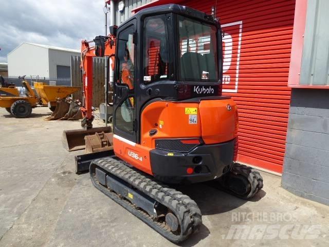 Kubota U 36-4 Mini rýpadla < 7t