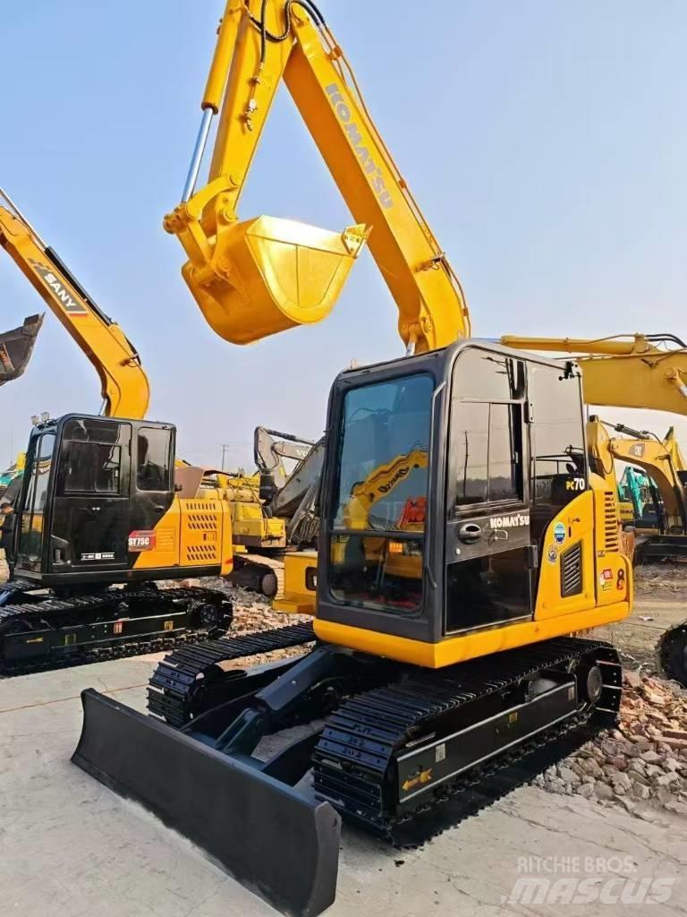 Komatsu 70-8 Pásová rýpadla