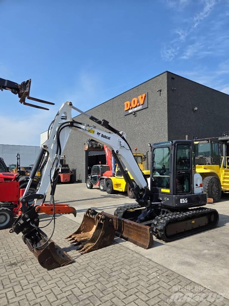 Bobcat E 55 Mini rýpadla < 7t