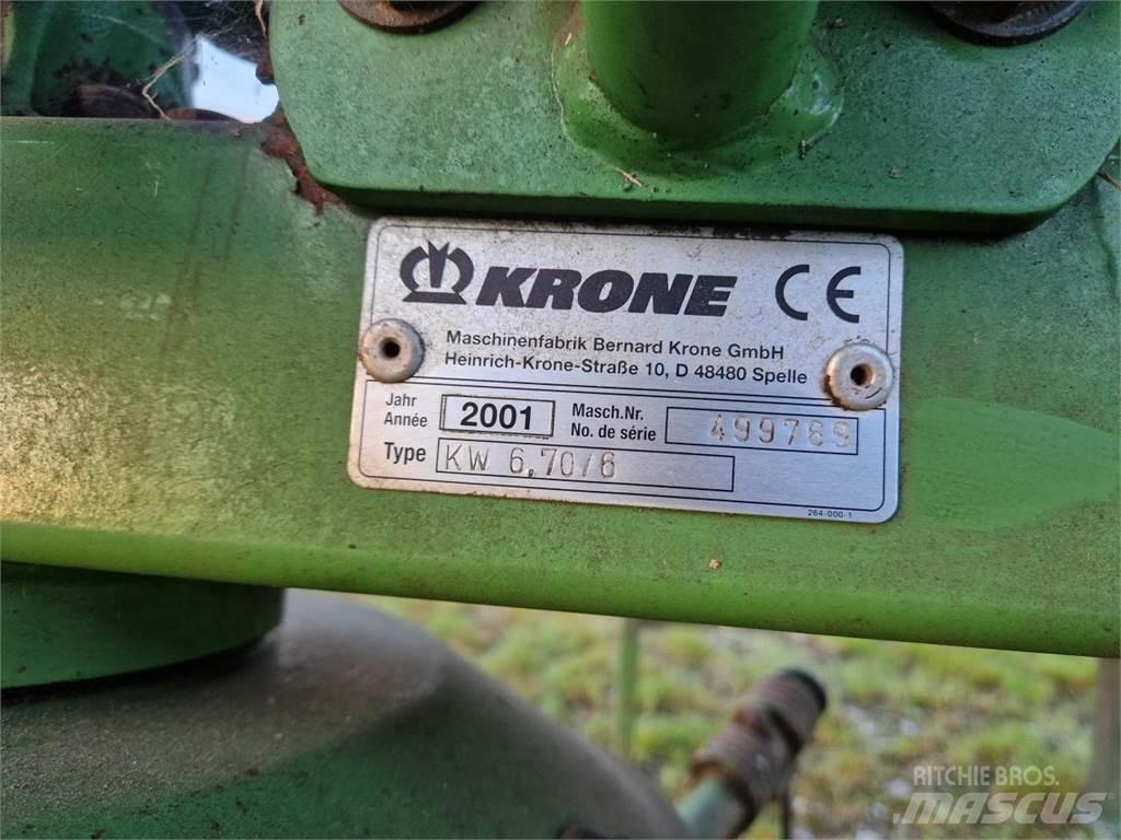 Krone KW 6.70/6 Obraceče a shrabovače sena