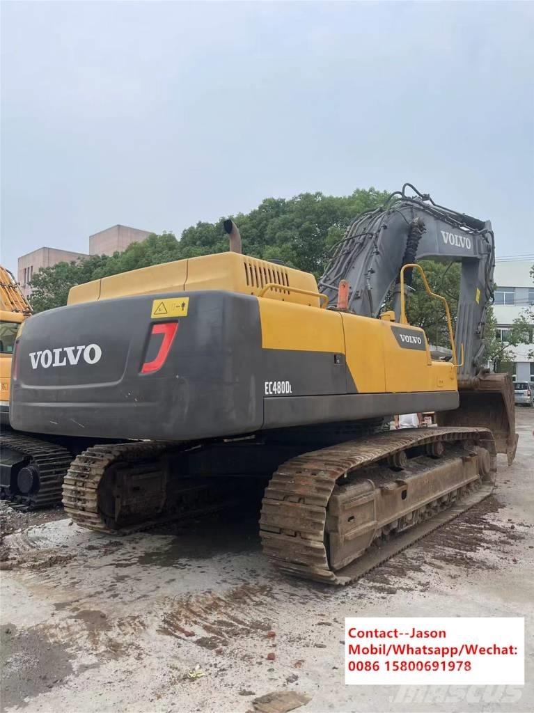 Volvo EC 480 D L Pásová rýpadla
