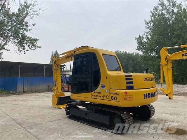Komatsu PC 60-7 Pásová rýpadla