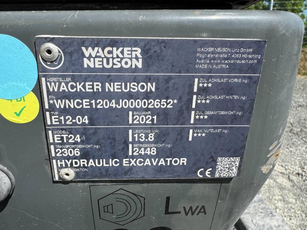 Wacker Neuson ET24 Pásová rýpadla