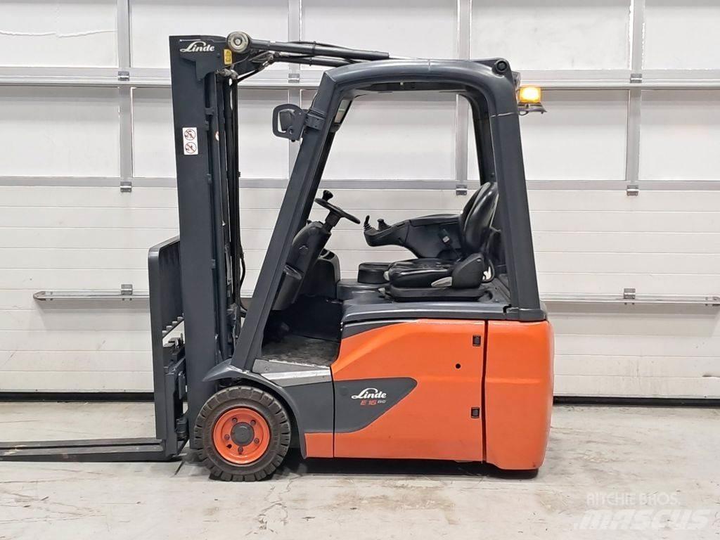 Linde E16C-02 Akumulátorové vozíky