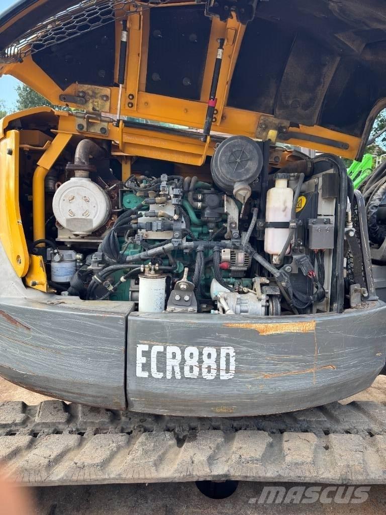 Volvo ECR 88 D Midi rýpadla 7t - 12t