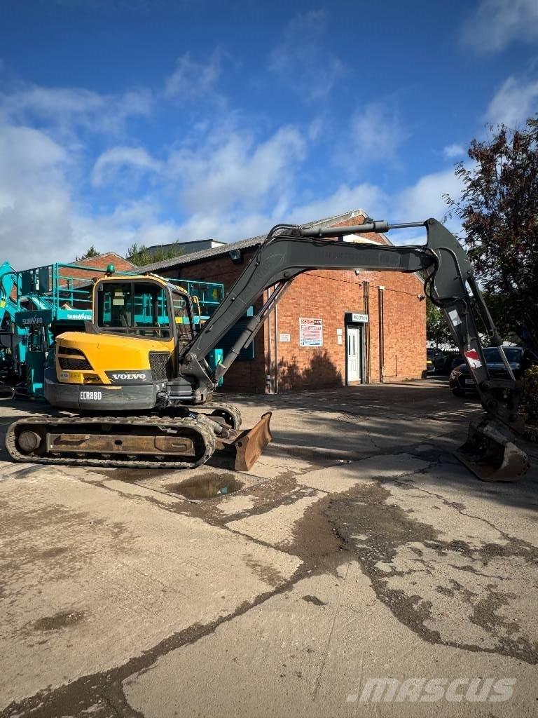 Volvo ECR 88 D Midi rýpadla 7t - 12t