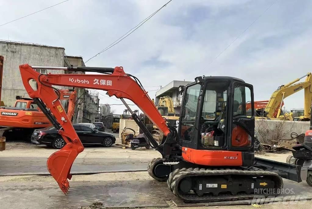 Kubota KX 163 Pásová rýpadla