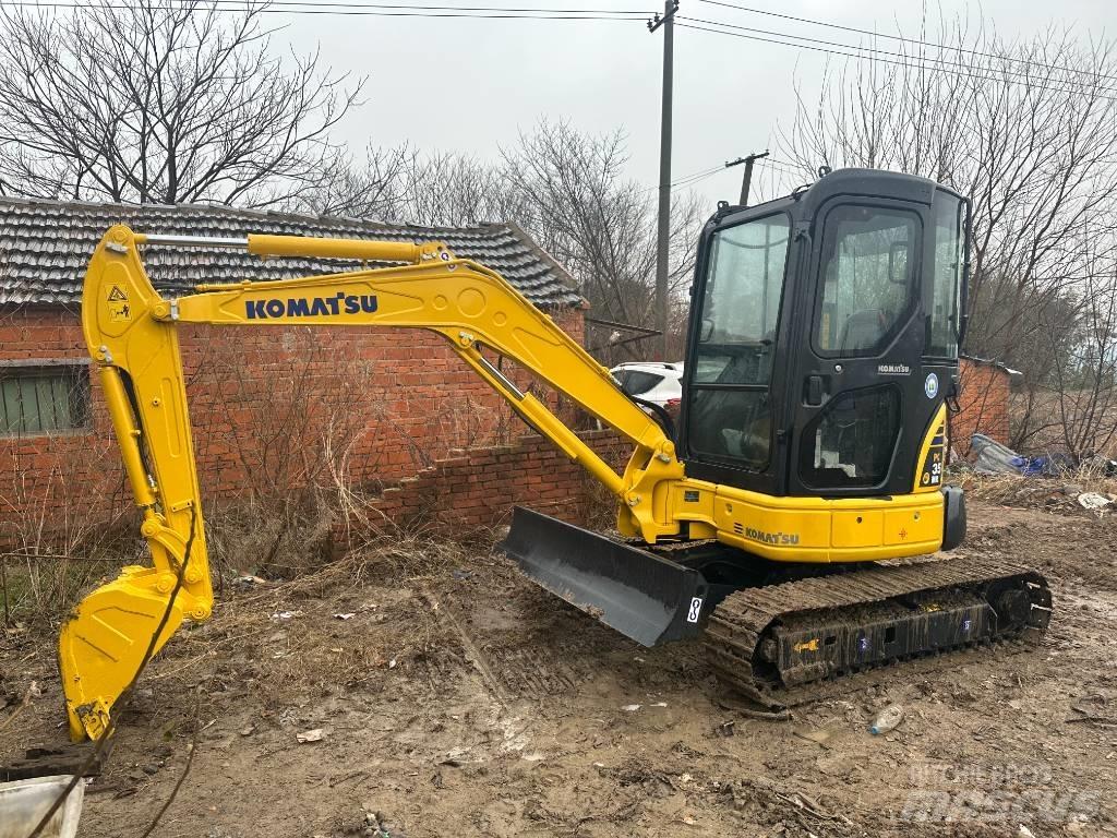 Komatsu PC 35 MR Pásová rýpadla