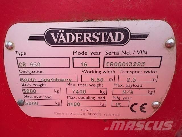 Väderstad Carrier650 Talířové brány