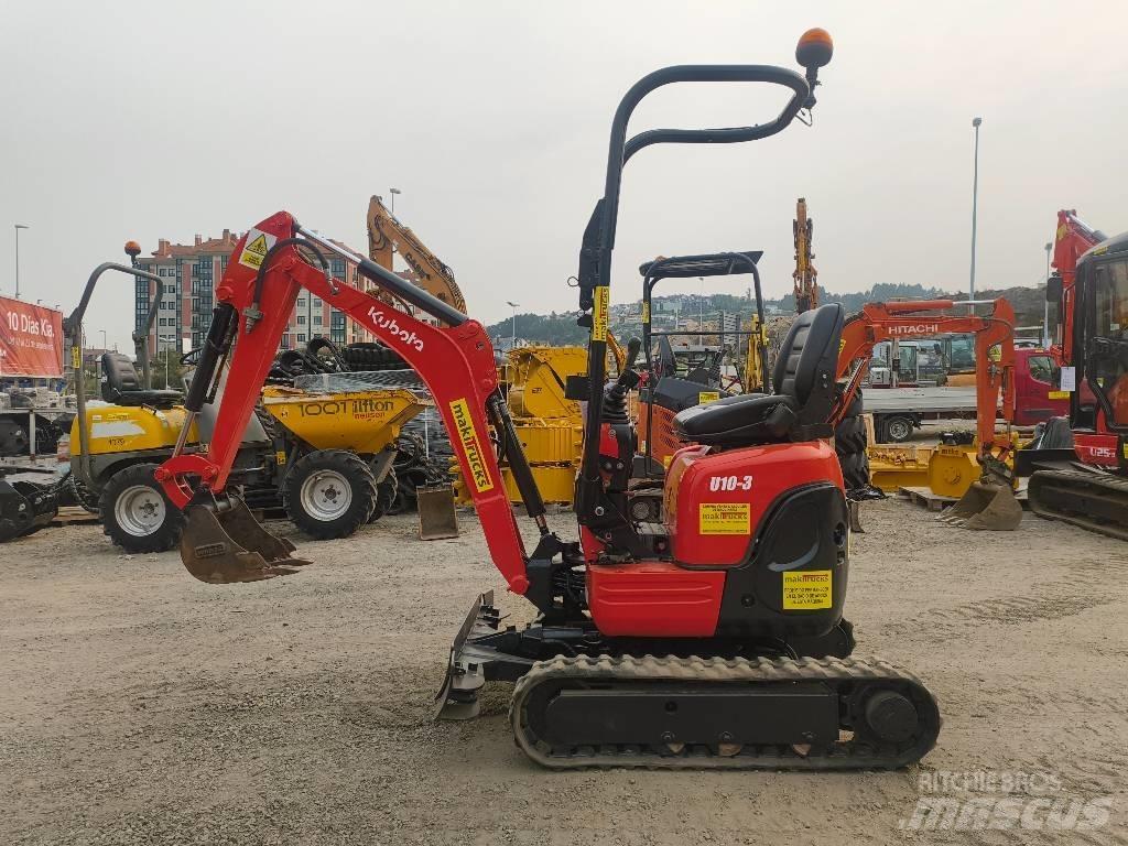 Kubota U 10-3 Mini rýpadla < 7t