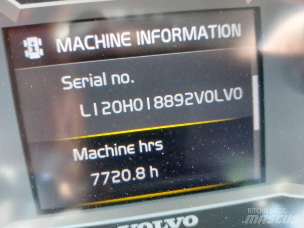 Volvo L120H Kolové nakladače
