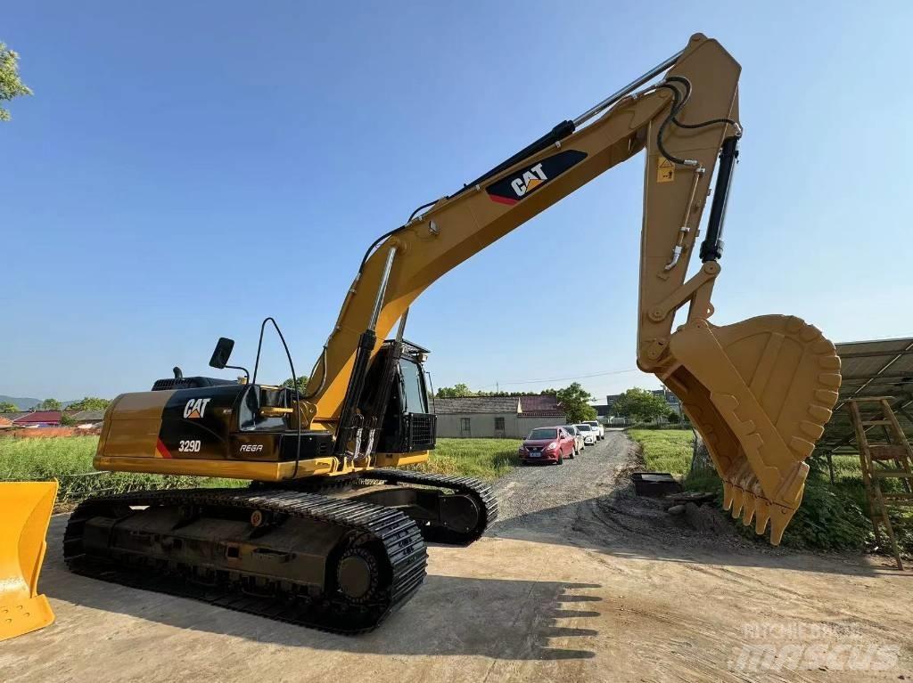 CAT 329D Pásová rýpadla