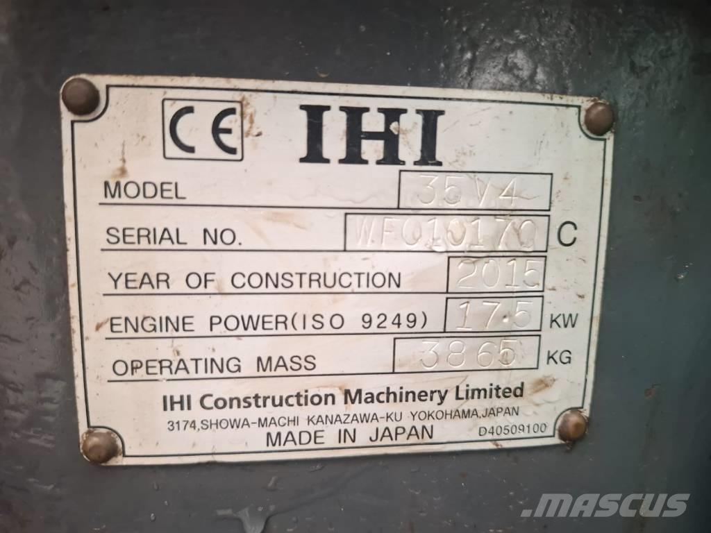 IHI 35 V4 Mini rýpadla < 7t