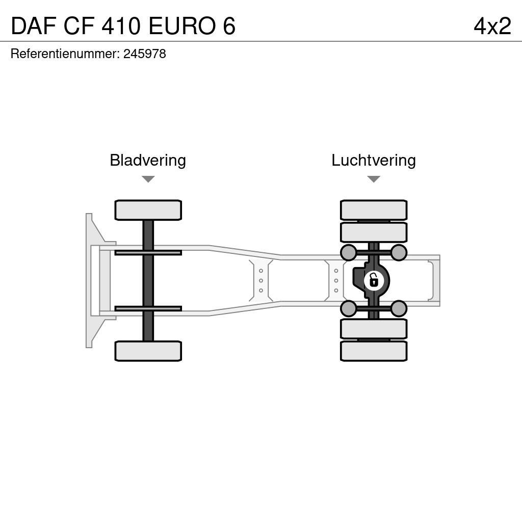 DAF CF 410 EURO 6 Tahače