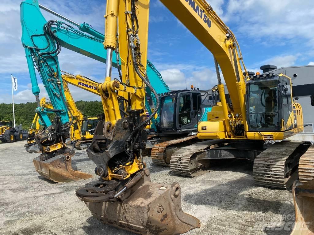 Komatsu PC 240 LC Pásová rýpadla