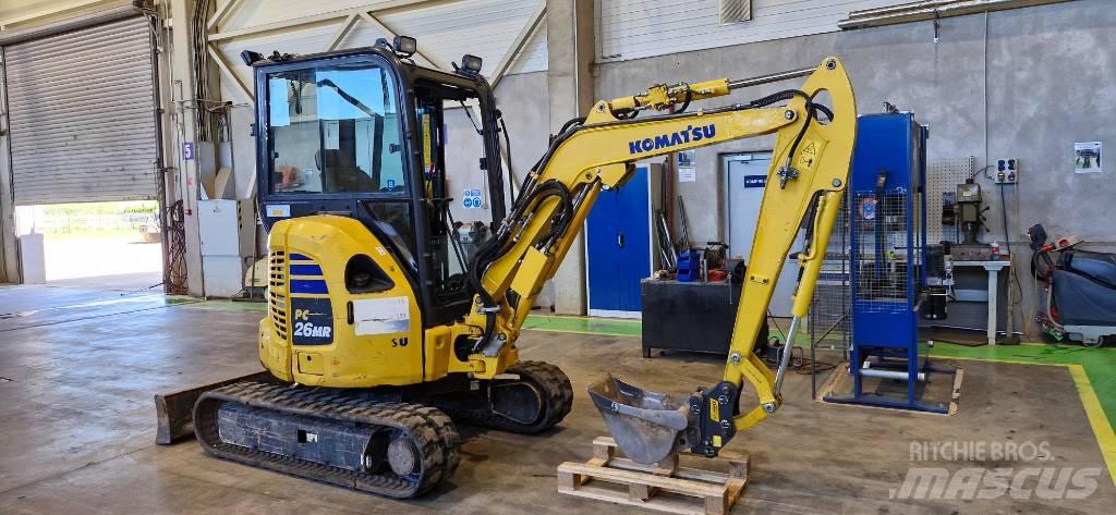 Komatsu PC 26 MR Mini rýpadla < 7t