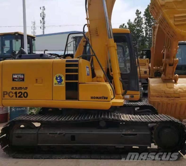 Komatsu PC 120 Pásová rýpadla