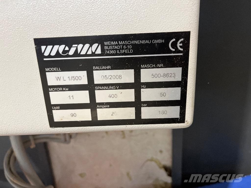 Weima WL 1/500 Mlecí stroje