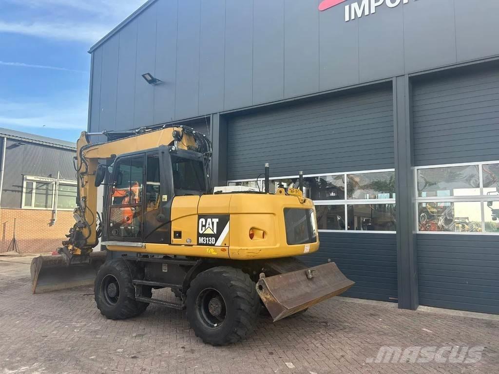 CAT M313D Kolová rýpadla