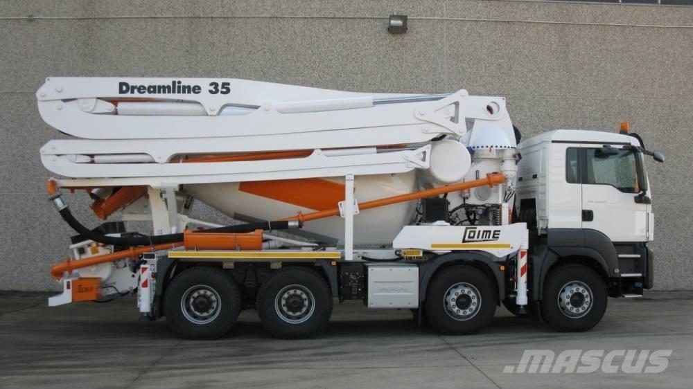 Mercedes-Benz Arocs Domíchávače betonu