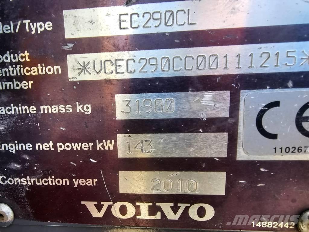 Volvo EC 290 C L Pásová rýpadla