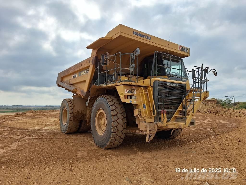 Komatsu HD605-7EO Pevné dempry